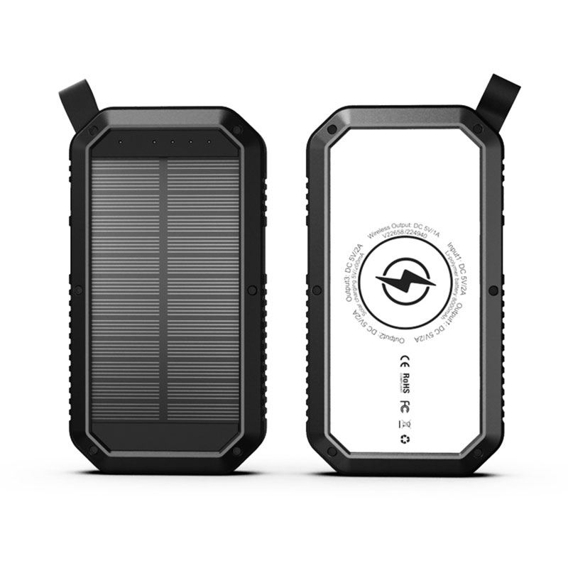 Solar Power Bank 20000mAh Водоотпорен